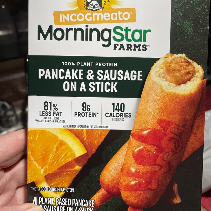 photo of MorningStar Farms Incogmeato Pancake & Sausage On A Stick shared by @tatanka05 on  26 Jan 2023 - review