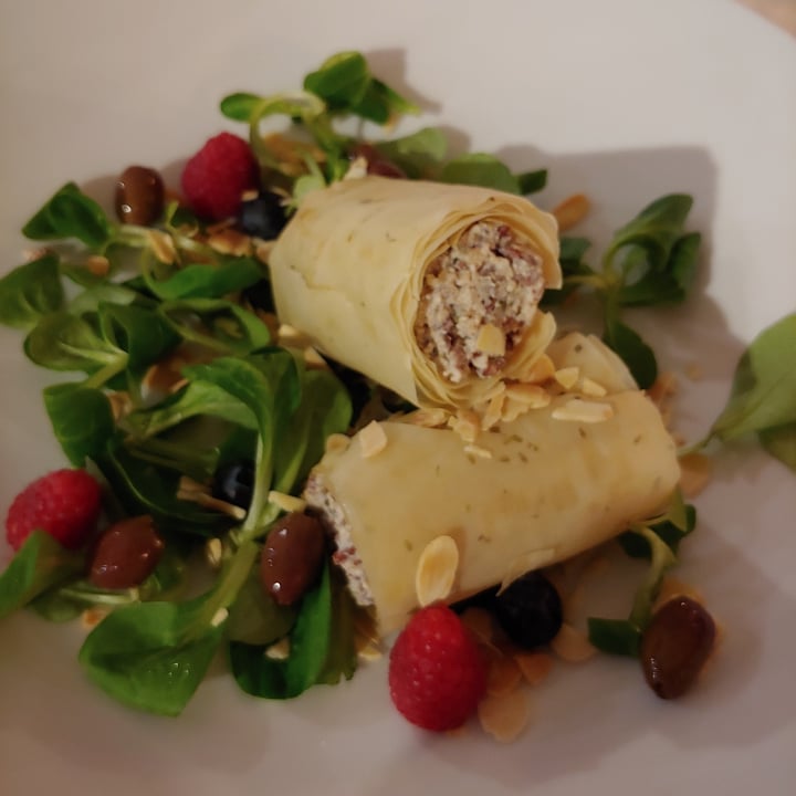 photo of Trattoria al Pirio Cannoli Di Pasta Fillo Con Tofu E Olive shared by @giu981 on  05 Jun 2023 - review