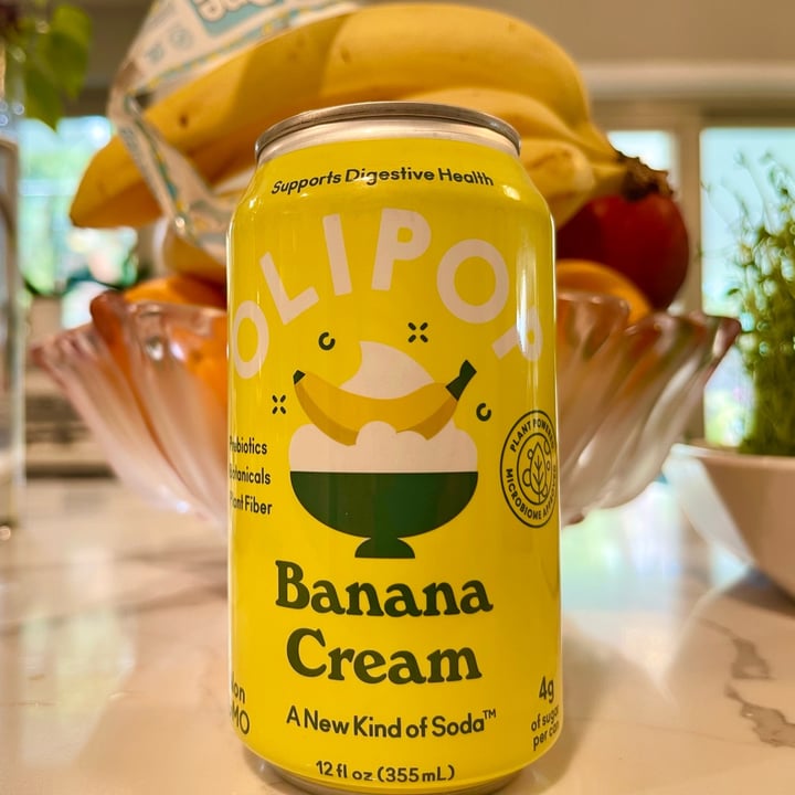 photo of OLIPOP Banana Cream shared by @ellefire on  09 Apr 2023 - review