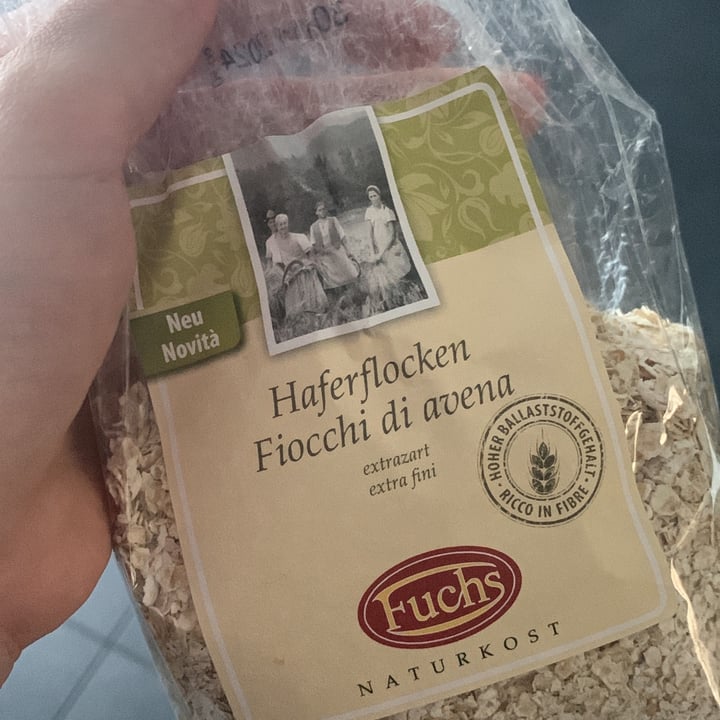 photo of Fuchs Naturkost Fiocchi di avena extra fini shared by @jessicafornoni on  17 Apr 2023 - review