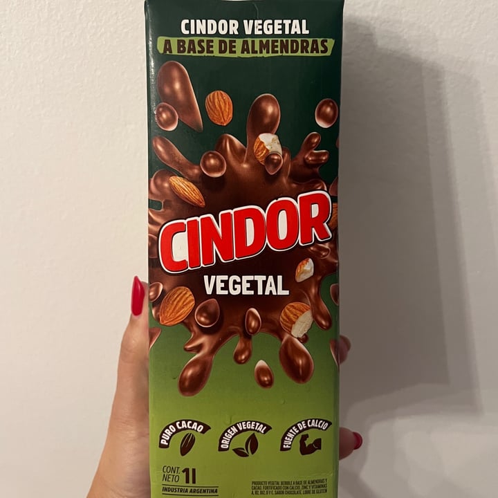 photo of cindor Bebida Vegetal a Base de Almendras sabor Chocolate shared by @gaby-miss-x on  07 Aug 2023 - review