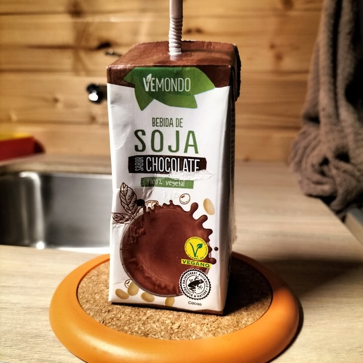 photo of Vemondo Bebida de soja con chocolate shared by @javisanx on  10 Jul 2023 - review