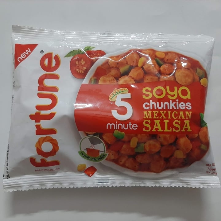 photo of Fortune (India) Soya Chunkies Mexican Salsa shared by @riyanair on  28 Jul 2023 - review
