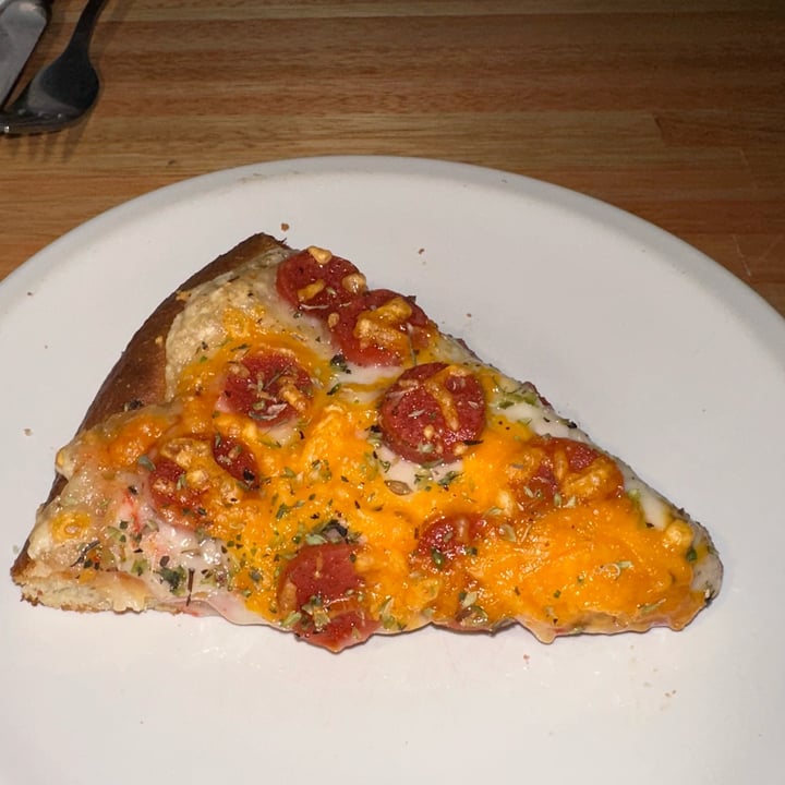 photo of Heaven Vegan Palermo Pizza americana shared by @valenequiza on  24 Jul 2023 - review