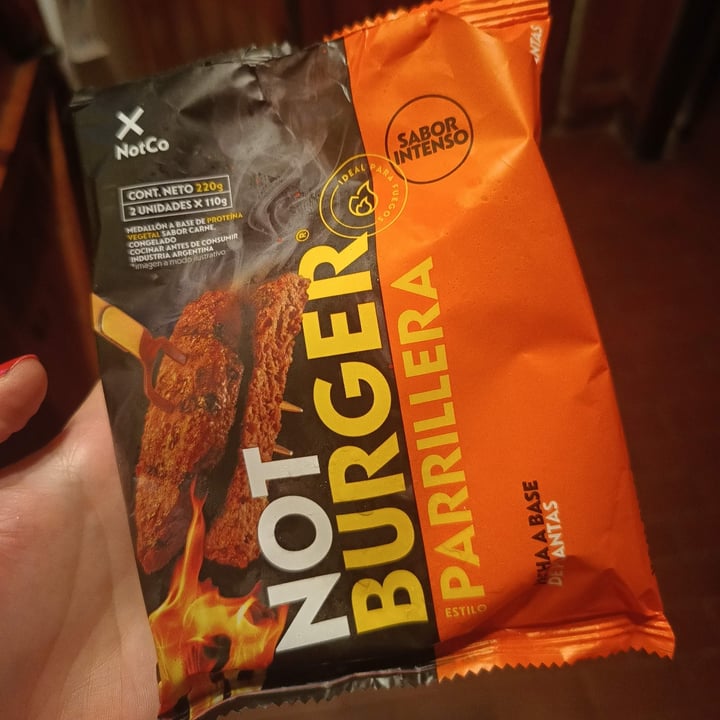 photo of NotCo Not burger parrillera shared by @daiecasquero on  21 Jun 2023 - review