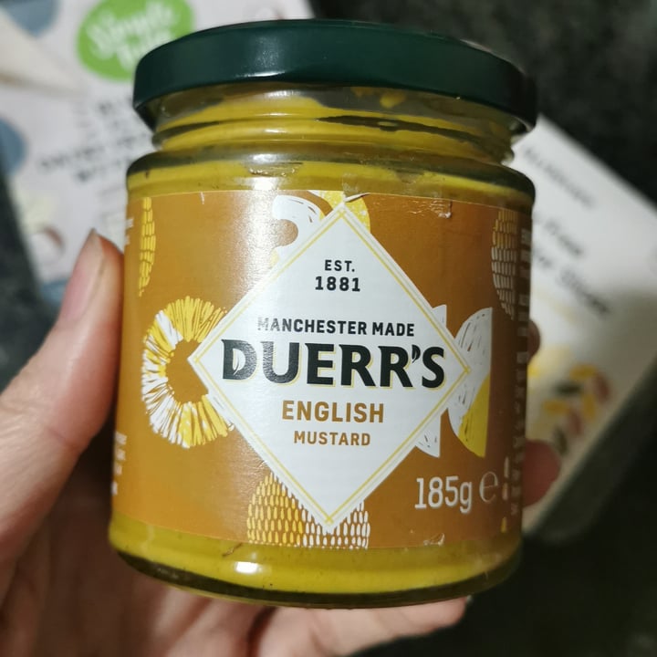photo of Duerr's English Mustard shared by @viiathevegan on  22 Apr 2023 - review