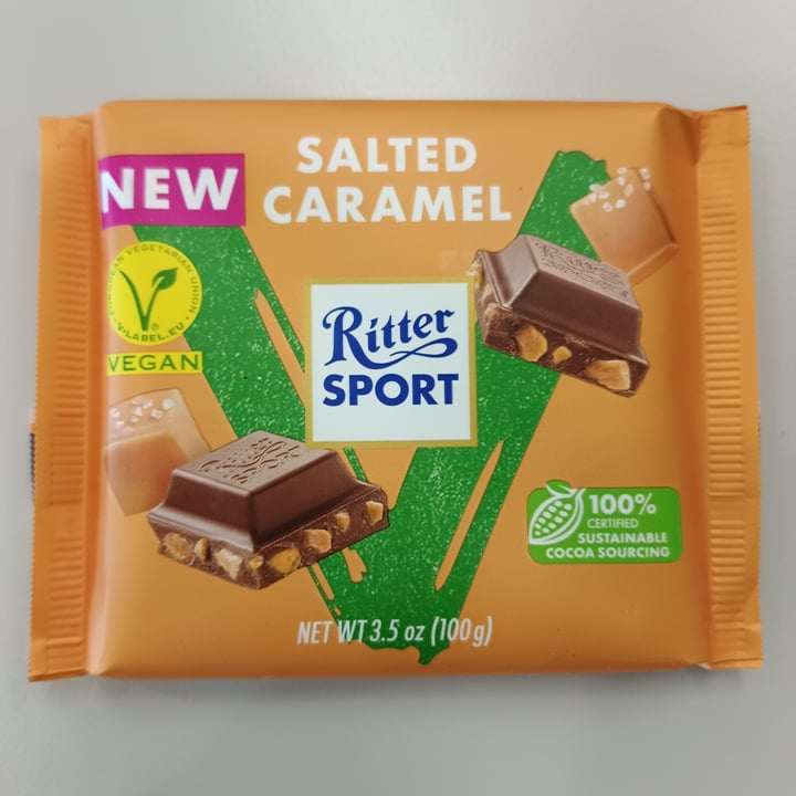 photo of Ritter Sport Salted Caramel shared by @isettina73 on  16 Feb 2023 - review