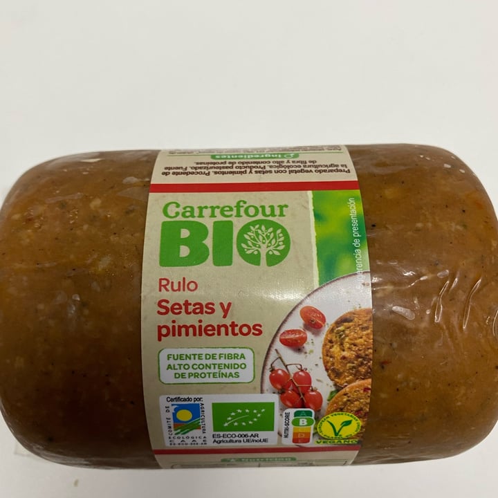 photo of Carrefour Bio Rulo setas y pimientos shared by @estherdfv on  02 Feb 2023 - review