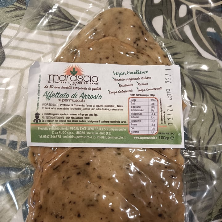 photo of Muscolo di Grano Affettato Di Arrosto shared by @marcommont on  21 May 2023 - review