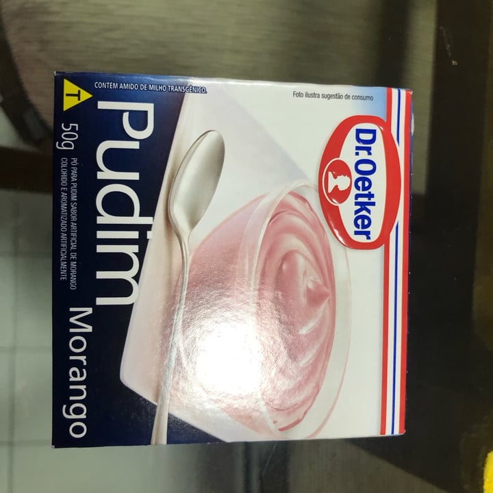 photo of Dr. Oetker pudim de coco e morango shared by @tataa on  10 Feb 2023 - review