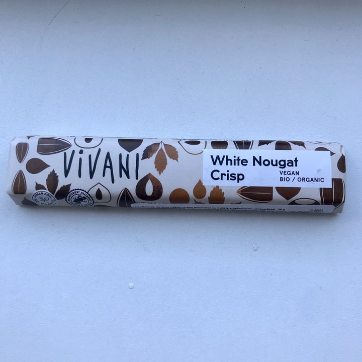 photo of Vivani Chocolate White Nougat Crisp shared by @eml on  05 May 2023 - review