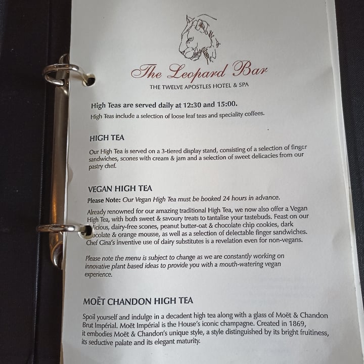photo of The Leopard Bar Vegan High Tea shared by @saajana on  07 Apr 2023 - review