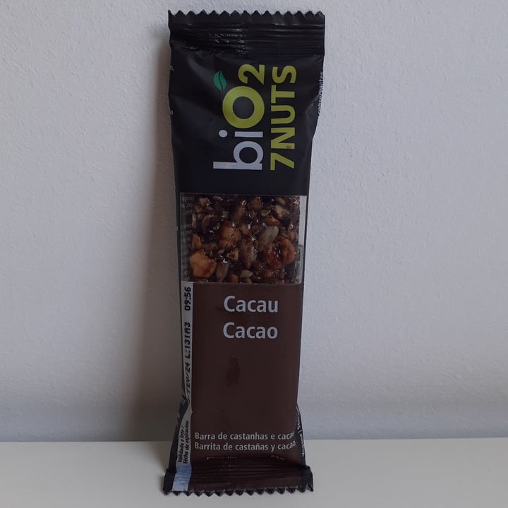 photo of biO2 Barra de Castanha e Cacau shared by @libelulavegan on  27 May 2023 - review