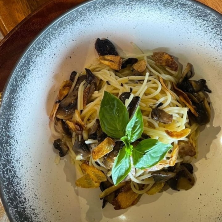 Boudica Café Bar Pasig, Philippines Aglio Olio with Truffle Oil and