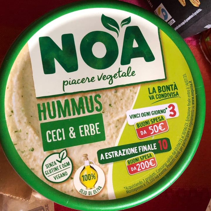 photo of Noa Hummus Ceci & Erbe shared by @soniapesa on  11 May 2023 - review