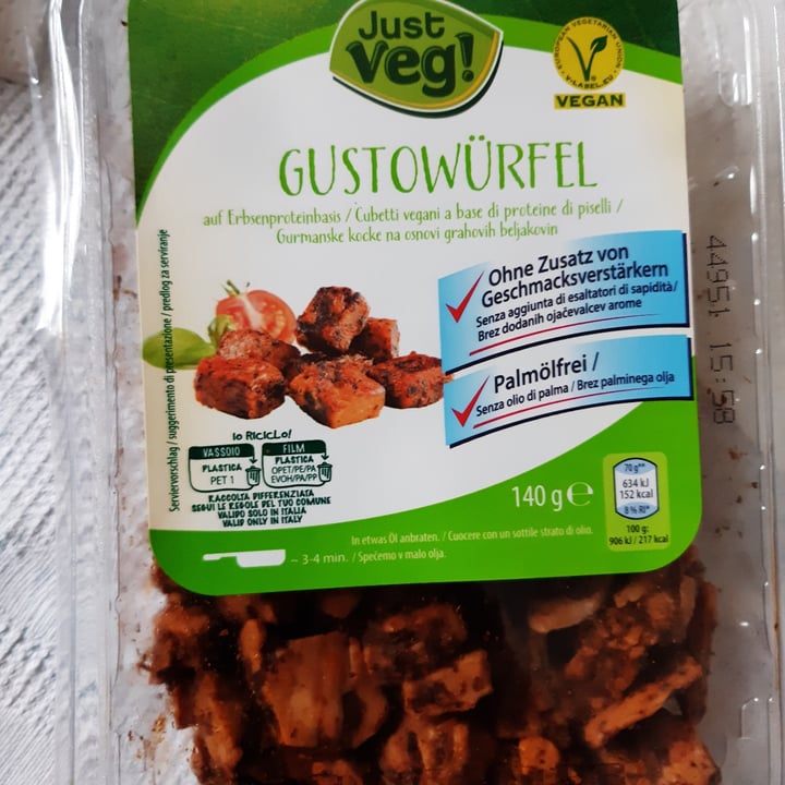 photo of Just Veg! (ALDI Italy) GustoWörfel shared by @atari on  02 May 2023 - review