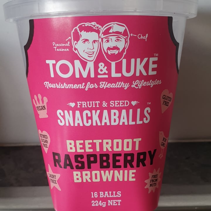 photo of Tom & Luke Fruit And Seed Snackaballs - Beetroot Raspberry Brownie shared by @carolynw on  06 Feb 2023 - review