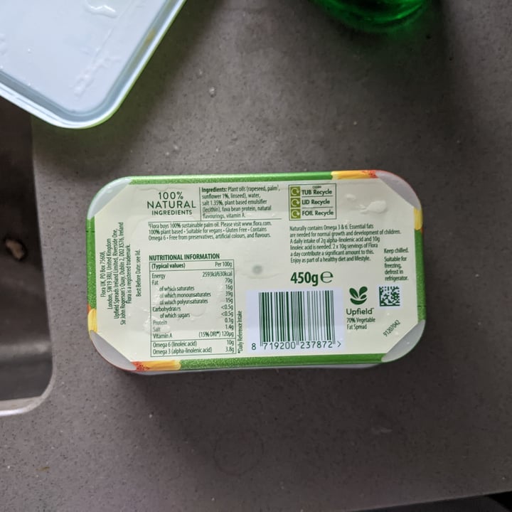 photo of Flora Flora Margarine Original shared by @katchan on  06 Jan 2023 - review
