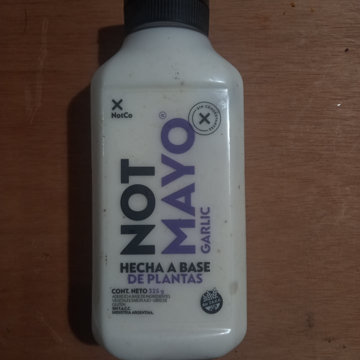 photo of Not Co Not Mayo Garlic shared by @veganbeluu on  25 Jun 2023 - review