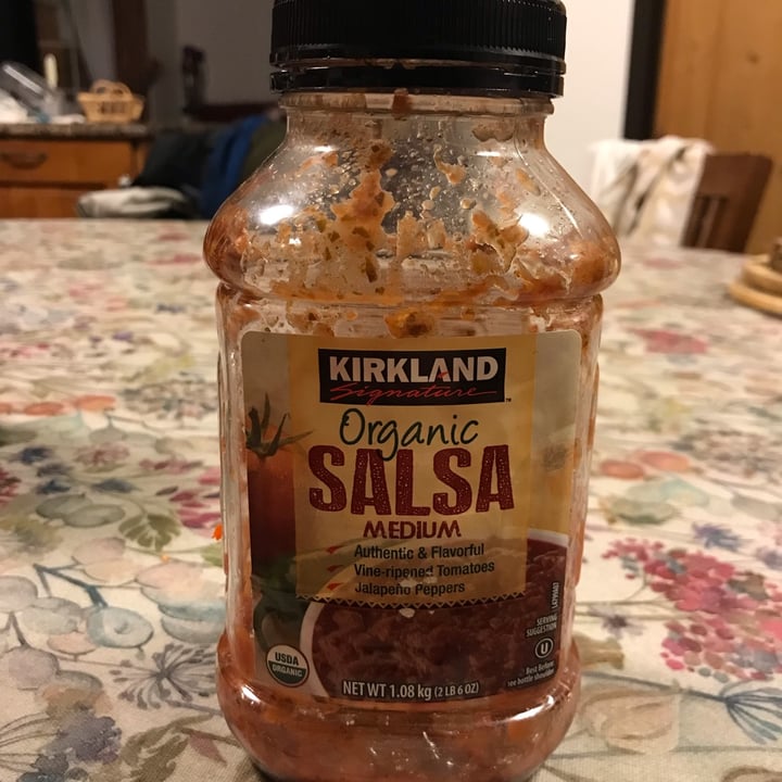 photo of Kirkland Signature Organic Salsa shared by @masscas on  05 Jan 2023 - review