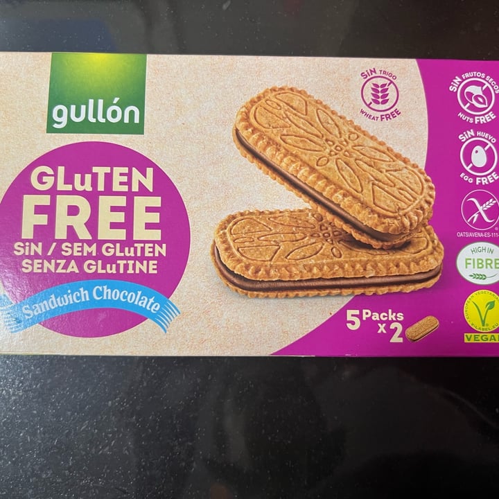 photo of Gullón Gluten Free Sandwich Chocolate shared by @annacm on  21 Dec 2022 - review