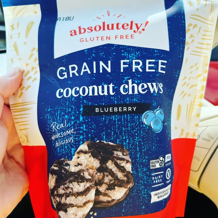 Absolutely gluten free Grain free coconut chews blueberry Review abillion