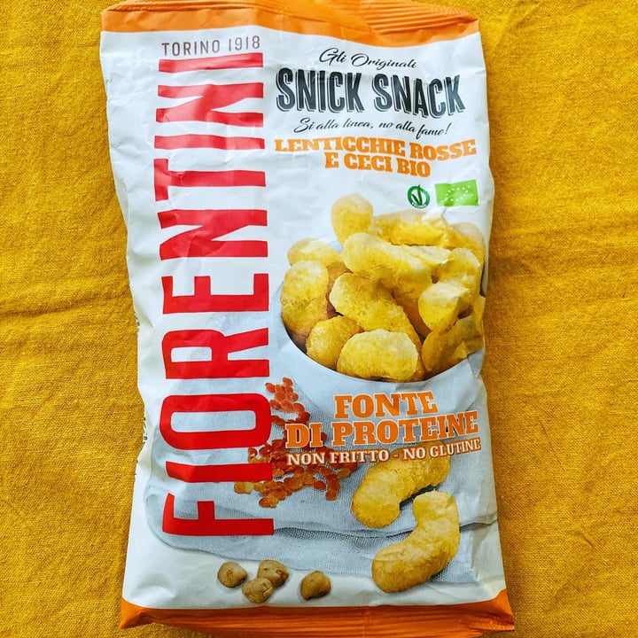 photo of Fiorentini Bio snick snack lenticchie rosse e ceci shared by @federicathewitch on  04 Apr 2023 - review