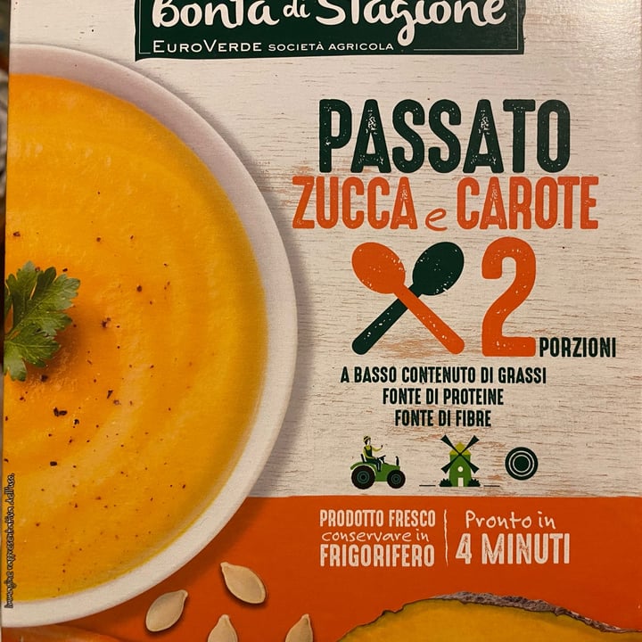 photo of Bontà di stagione Passato di zucca e carote shared by @llleo on  08 Mar 2023 - review
