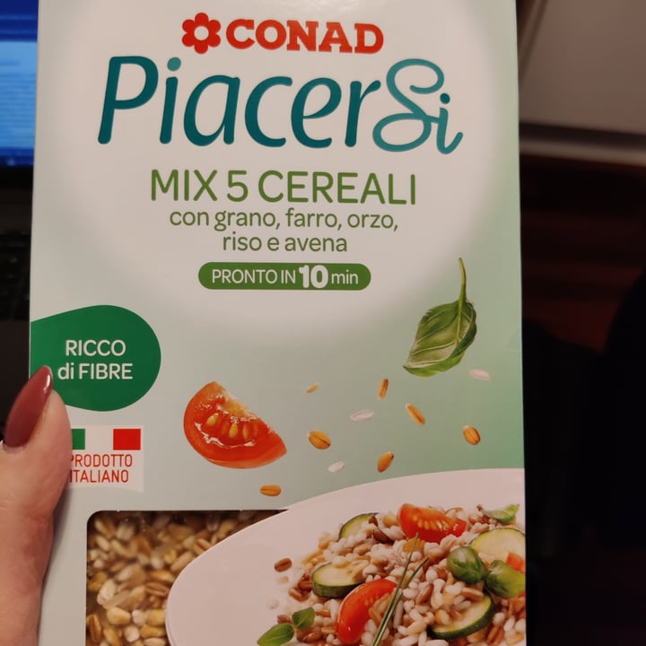 photo of Piacersi | Conad Mix 5 cereali shared by @flavieddu on  02 Jan 2023 - review