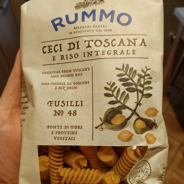 photo of Rummo Fusilli n. 48 ceci di Toscana e riso integrale shared by @simona74veg on  30 Jun 2023 - review