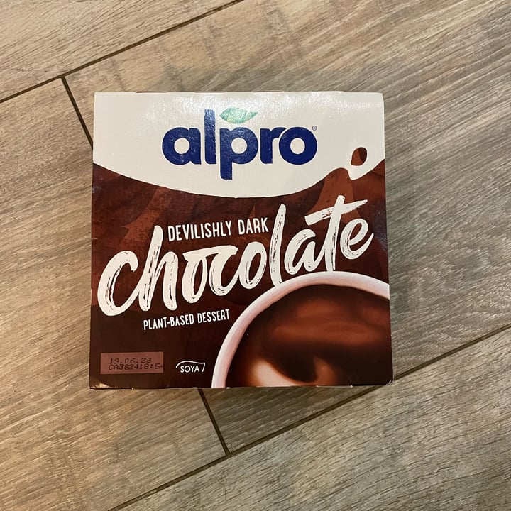 photo of Alpro Devilish Dark Chocolate Dessert shared by @vero82asm on  25 Jan 2023 - review