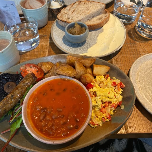 Full English Breakfast at mallow, London - Vegan Dish Reviews & Ratings ...