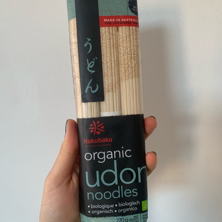 photo of Hakubaku Organic Udon shared by @veganbypauline on  16 May 2023 - review