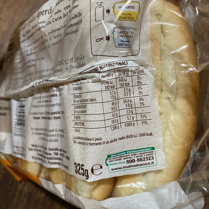 photo of Mulino Bianco Hot dog pagnottelle shared by @zweiisamkeit on  20 Mar 2023 - review