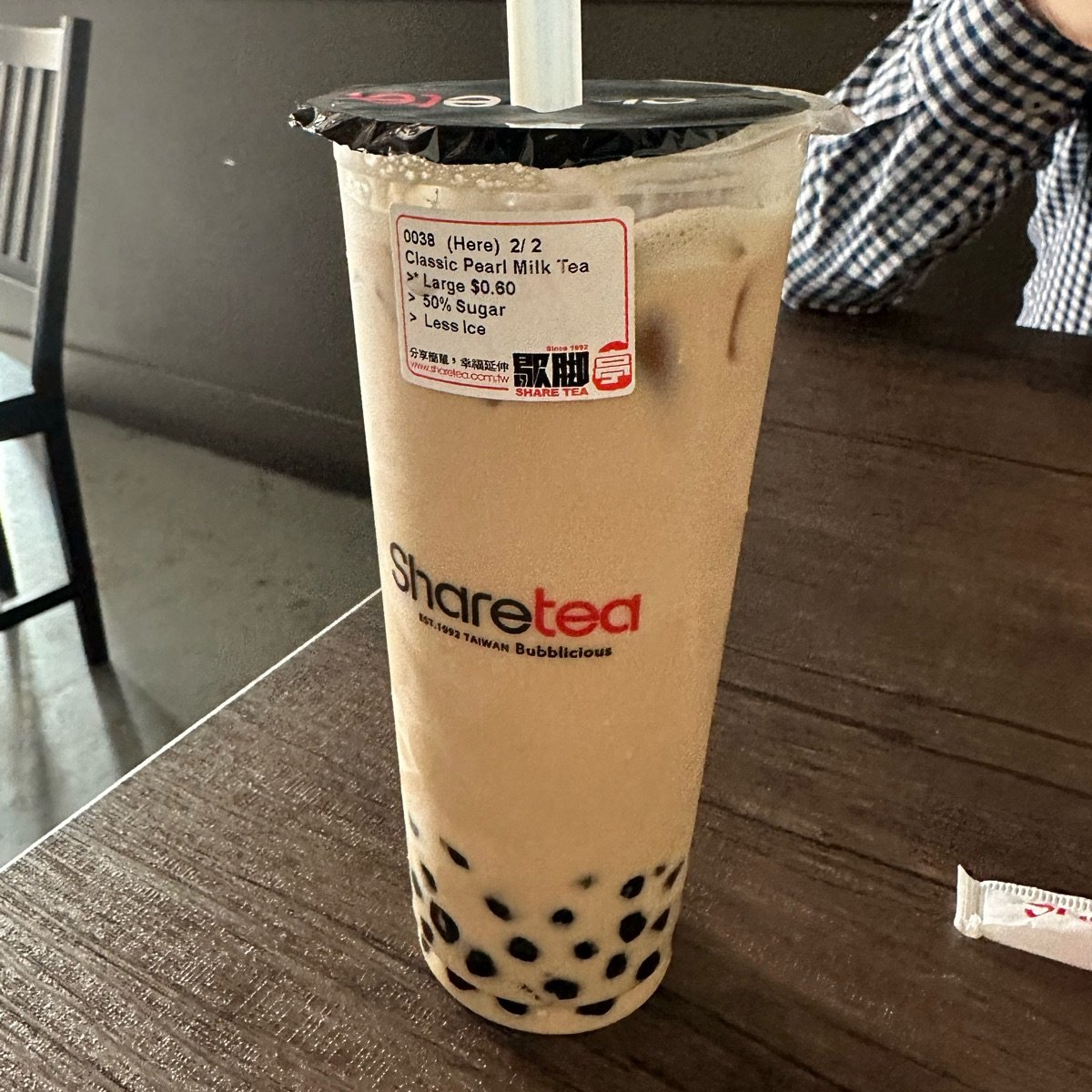 Classic Pearl Milk Tea at Sharetea - Review by @asiaonthego | abillion