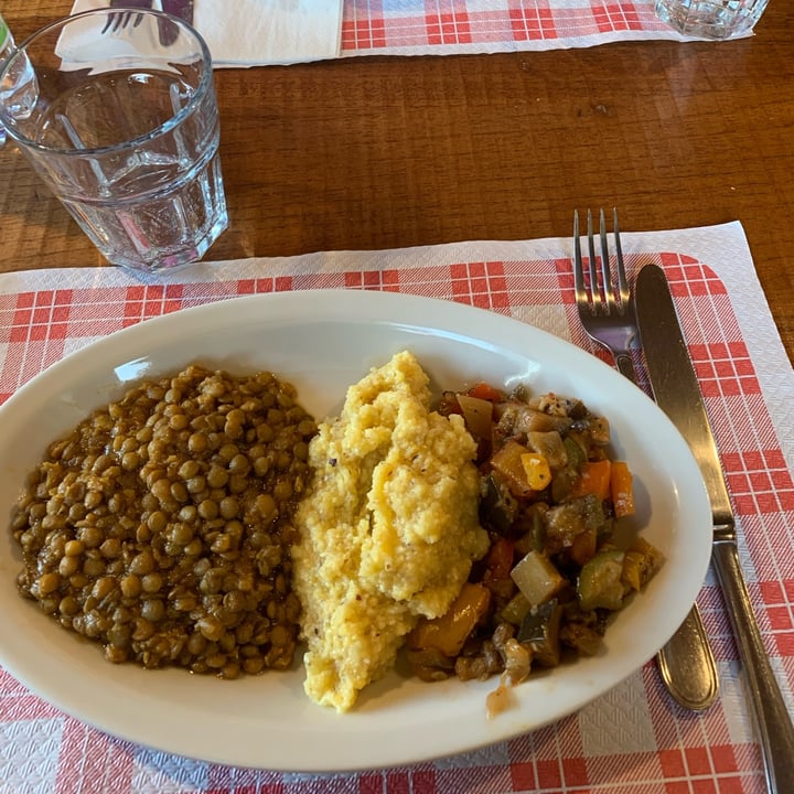 photo of Rifugio degli Angeli at Moriond Lenticchie, polenta e ratatouille shared by @ilariap on  15 Jul 2023 - review