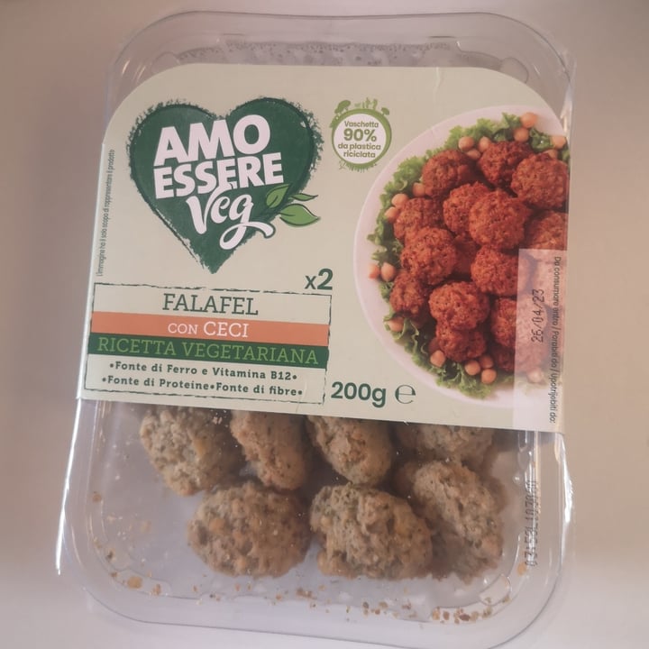 photo of Amo Essere Veg falafel shared by @francescathestrange on  14 May 2023 - review