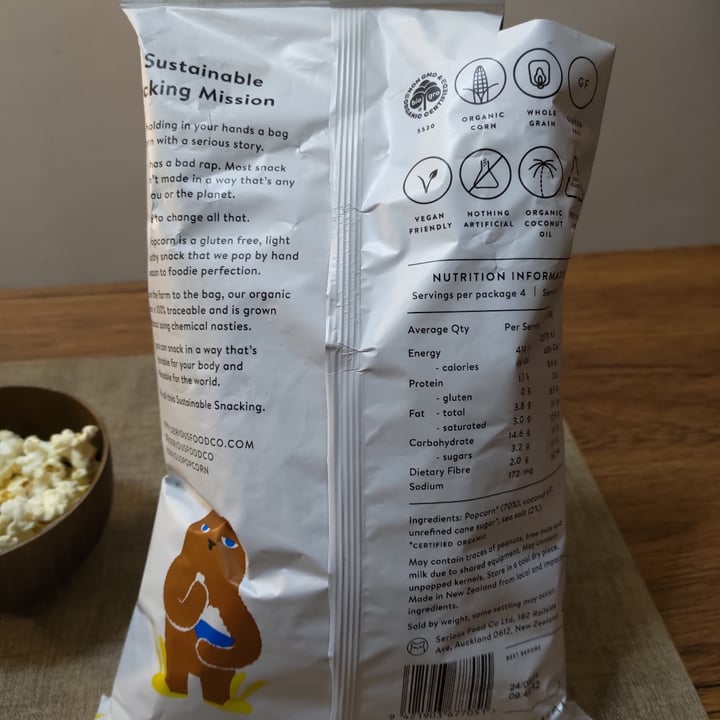 photo of Serious popcorn Serious Popcorn Sweet & Salty shared by @stevenneoh on  16 Feb 2023 - review