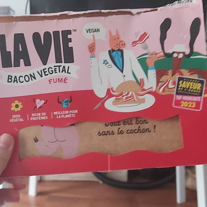 photo of La Vie Foods plant based bacon shared by @facezie on  19 Feb 2023 - review
