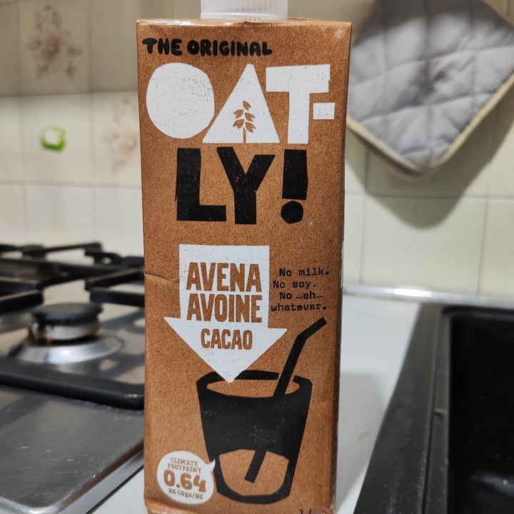 photo of Oatly Oat Milk Chocolate shared by @moonchildeb on  05 Jun 2023 - review