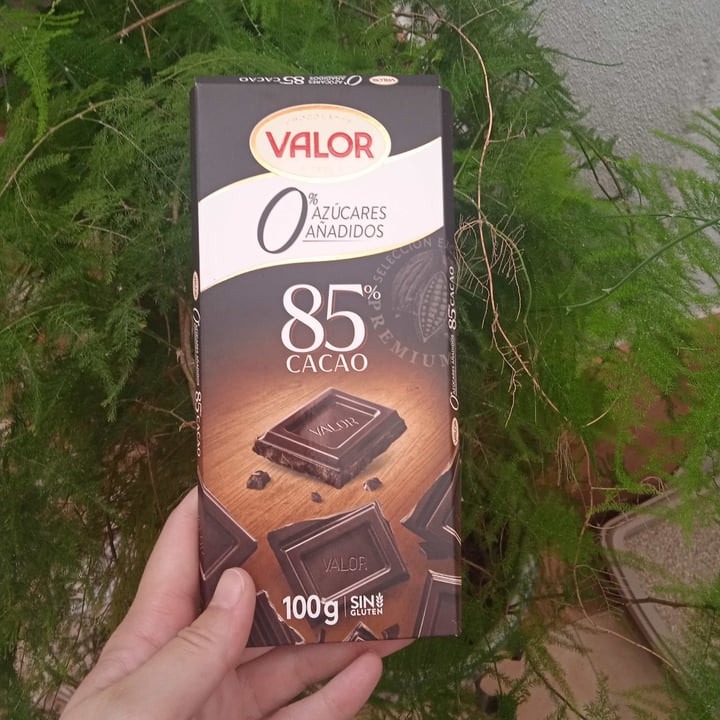 photo of Valor 85% chocolate negro sin azucar shared by @dejalacorrer on  15 Jul 2023 - review