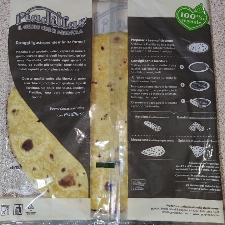 photo of Piadillas Tris Di Gusti shared by @giorginaveg on  30 Jun 2023 - review