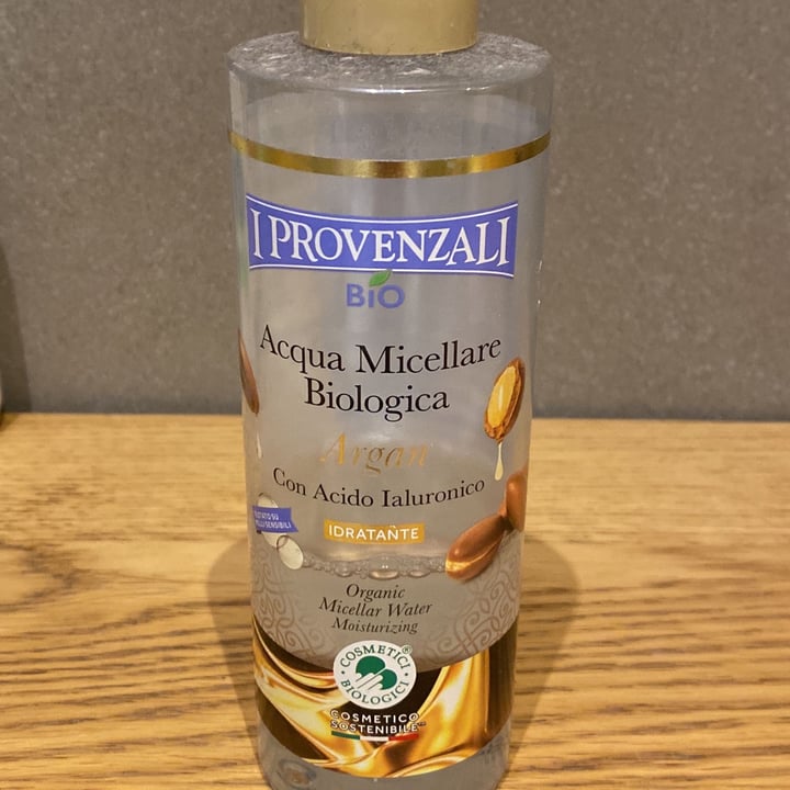 photo of I Provenzali bio Acqua Micellare Biologica Argan Con acido Ialuronico shared by @shinexxx75 on  01 Aug 2023 - review