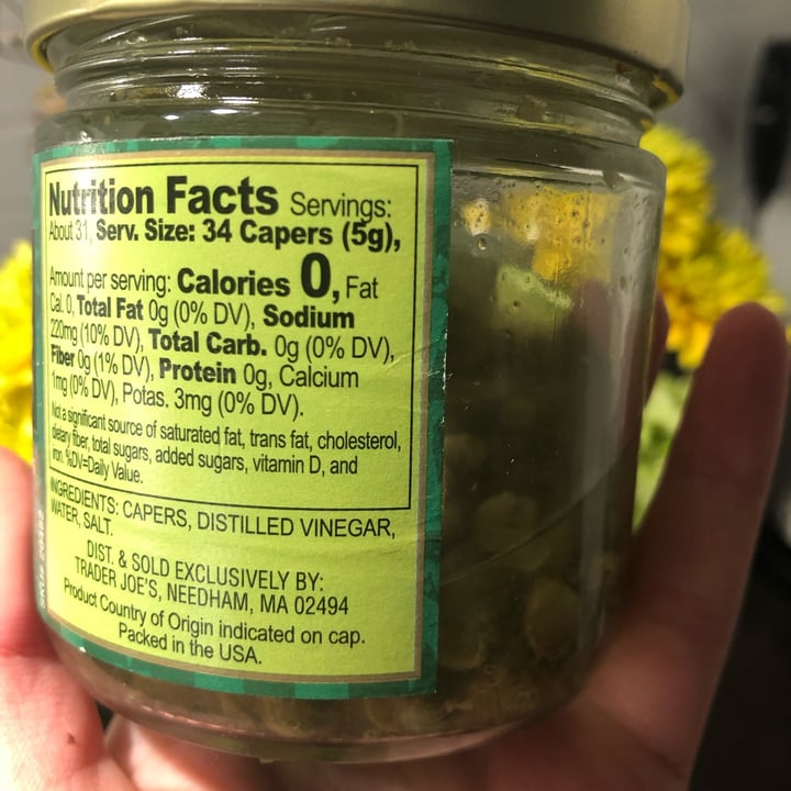 photo of Trader Joe's Nonpareille Capers shared by @ilovegoats on  25 Feb 2023 - review
