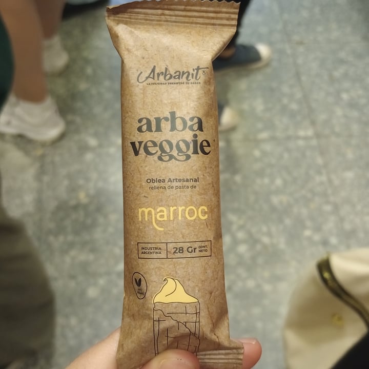 photo of Arbanit Oblea Artesanal Rellena De Marroc shared by @cerezaazul on  06 Jun 2023 - review