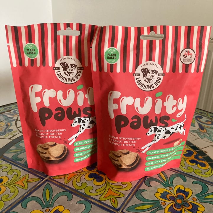 photo of Fruity Paws Baked Strawberry and Peanut Butter Flavour Treats shared by @traceyk on  08 Aug 2023 - review