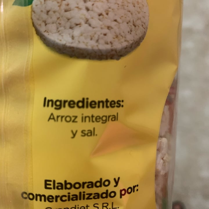 photo of Grandiet Galletas De Arroz Integral shared by @dulceanahi on  29 Mar 2023 - review