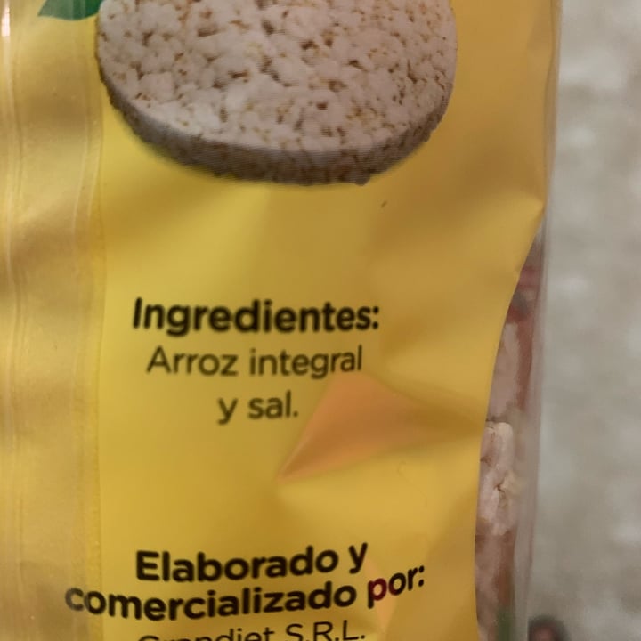 photo of Grandiet Galletas De Arroz Integral shared by @dulceanahi on  29 Mar 2023 - review