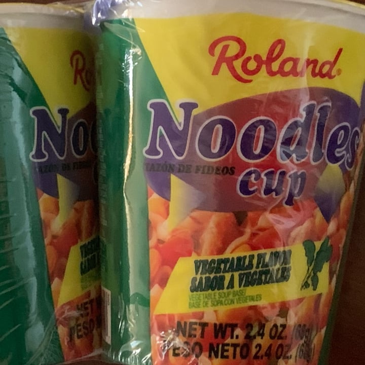 photo of Roland Noodles Cup Vegetable Flavor shared by @tecitomj on  09 Feb 2023 - review