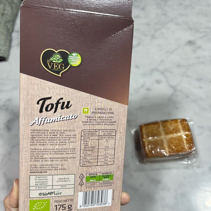 photo of ioVEG Io veg tofu affumicato shared by @katezili8 on  12 Feb 2023 - review